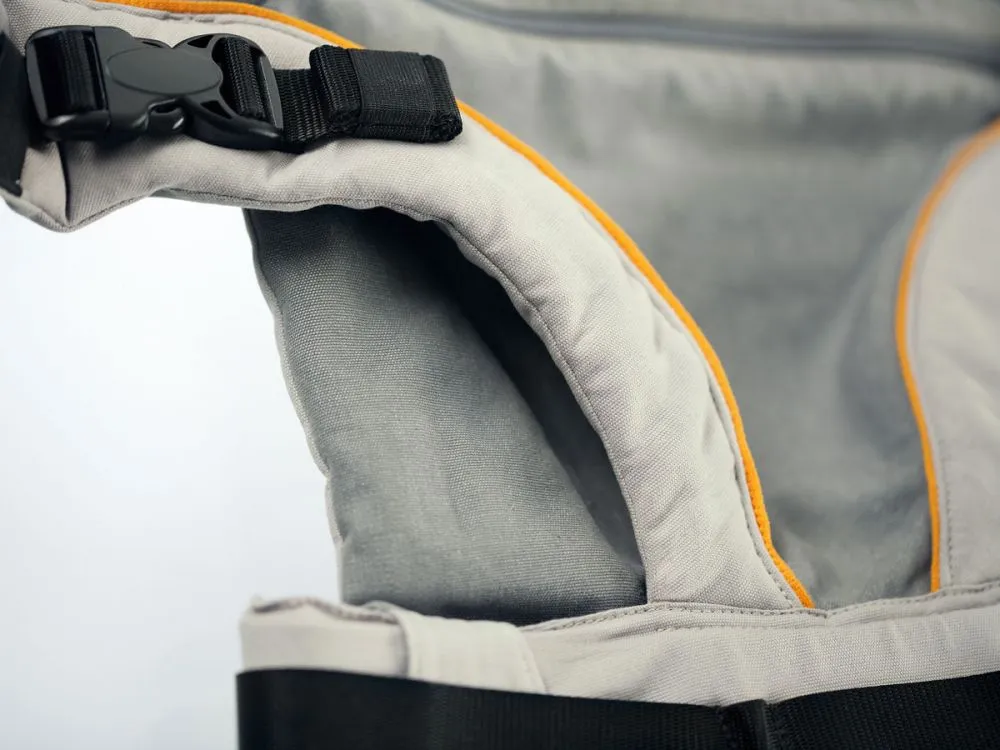 [3 Years Local Warranty] Manduca XT Organic Cotton  Baby & Toddler Carrier - Denim Gold Toffee