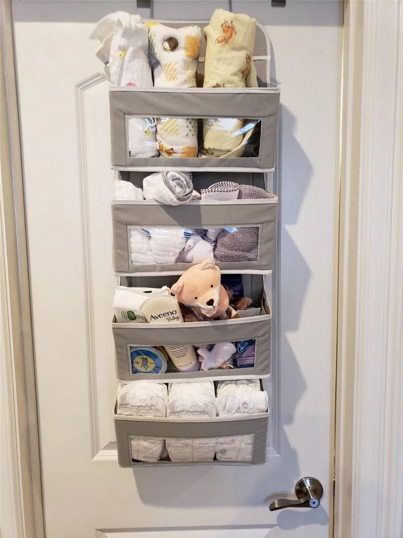 4-Pockets Over Door Organizer