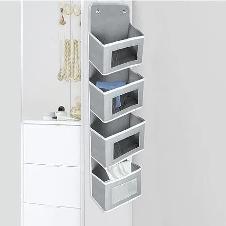 4-Pockets Over Door Organizer