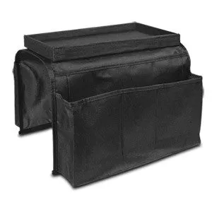 6 Pocket Sofa/Chair Armrest Organizer - Great for Remotes, Books & Cell Phones