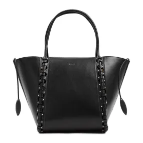 Alaïa Logo Detailed Drawstring Tote Bag