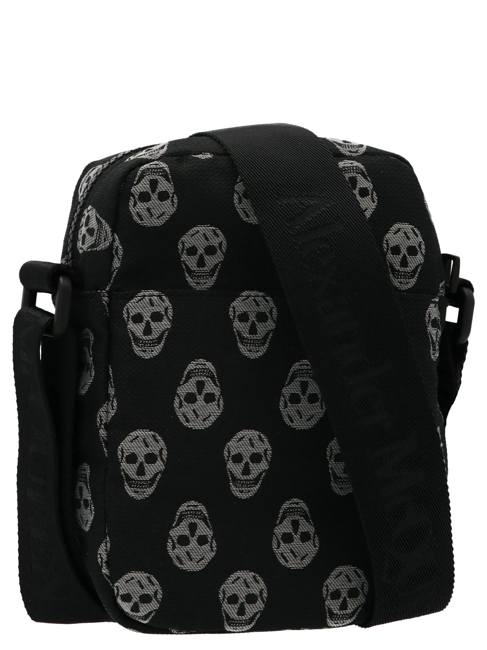 Alexander McQueen Biker Skull Urban Mini Messenger Bag