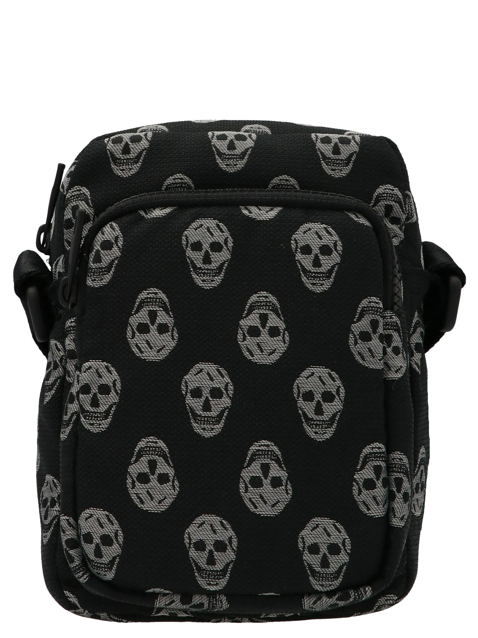Alexander McQueen Biker Skull Urban Mini Messenger Bag
