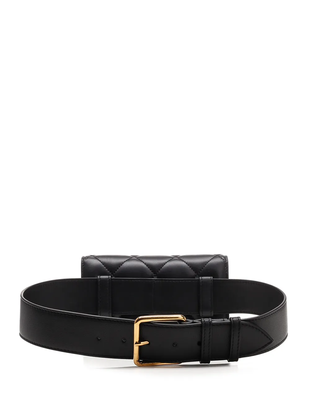 Alexander McQueen Skull Detail Quilted Belt Bag