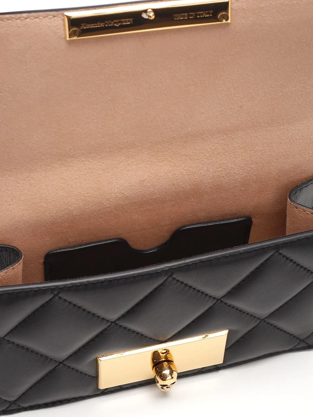 Alexander McQueen Skull Detail Quilted Belt Bag