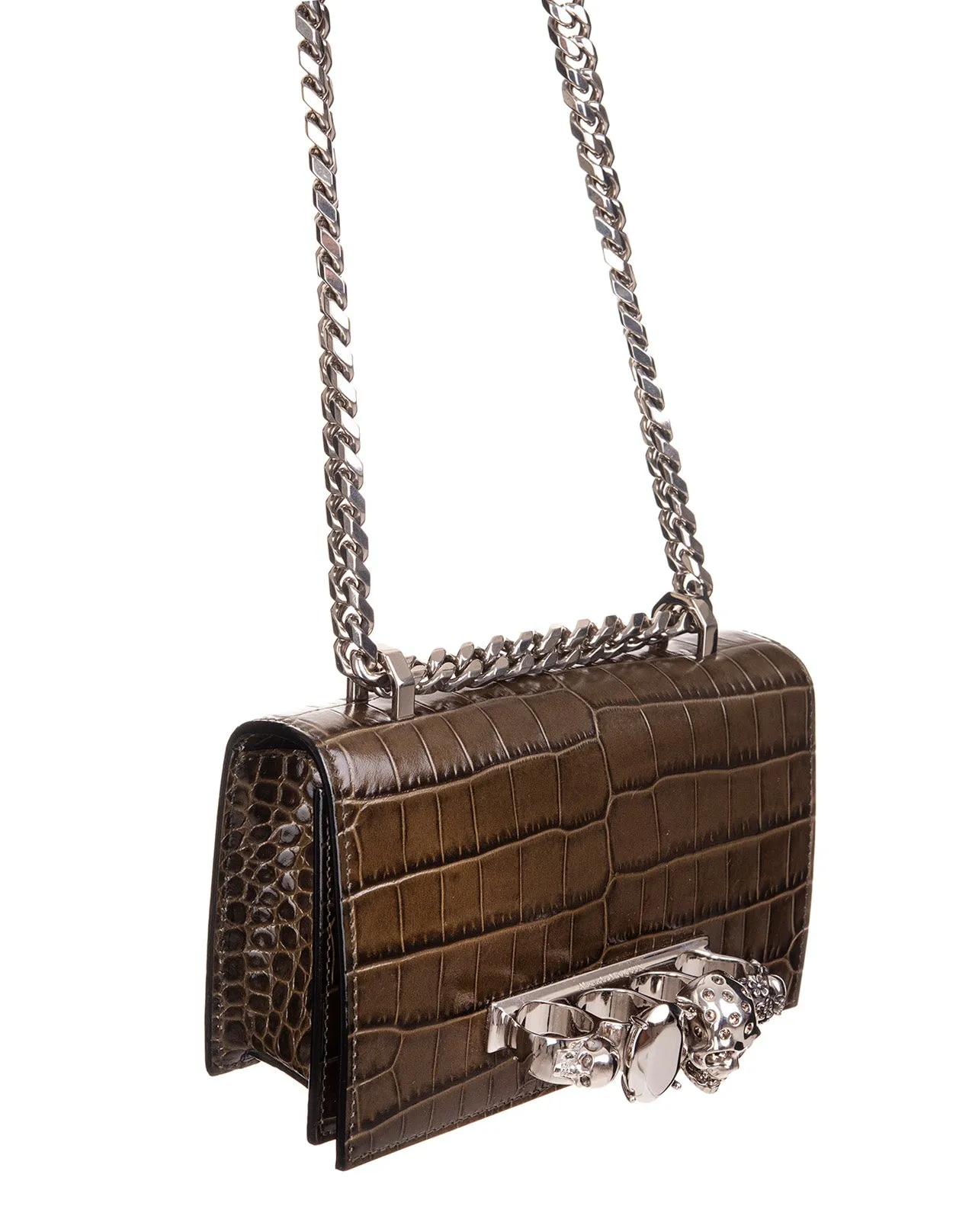 Alexander McQueen Skull Embellished Crossbody Bag
