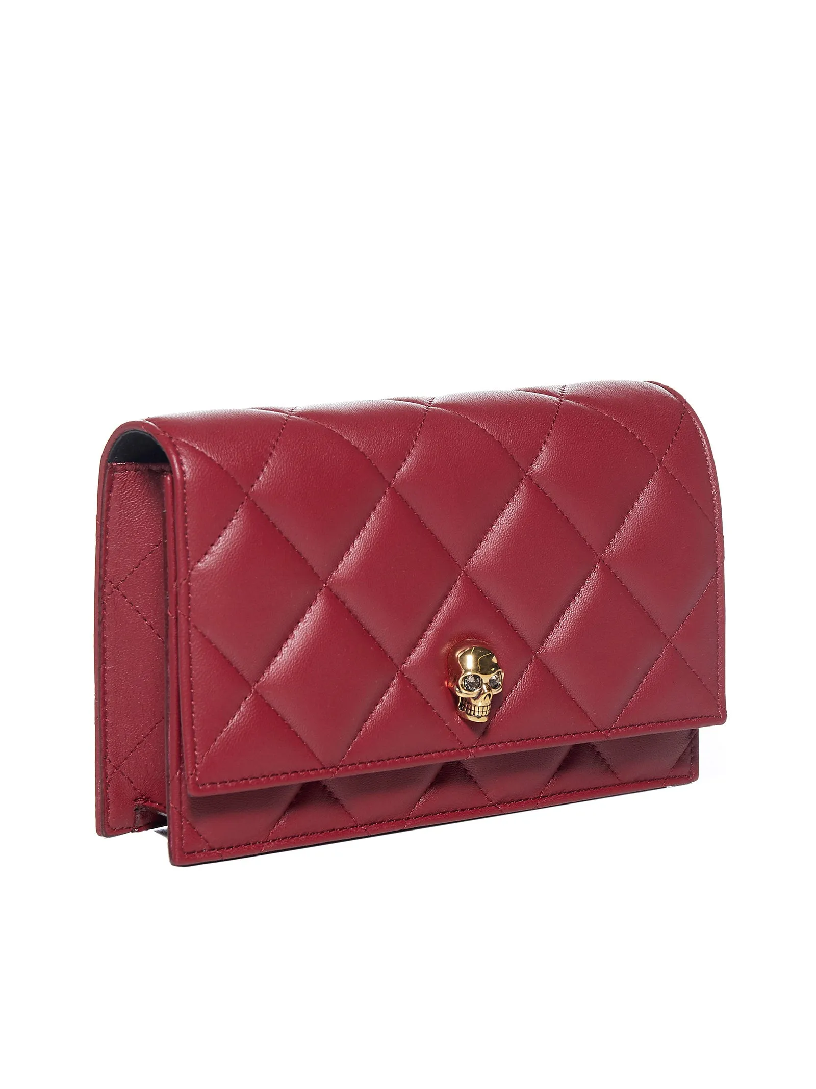 Alexander McQueen Skull Quilted Shoulder Bag
