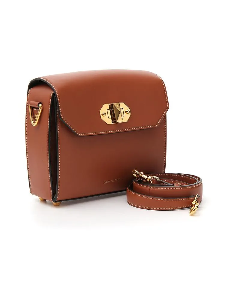 Alexander McQueen Twist Lock Shoulder Bag