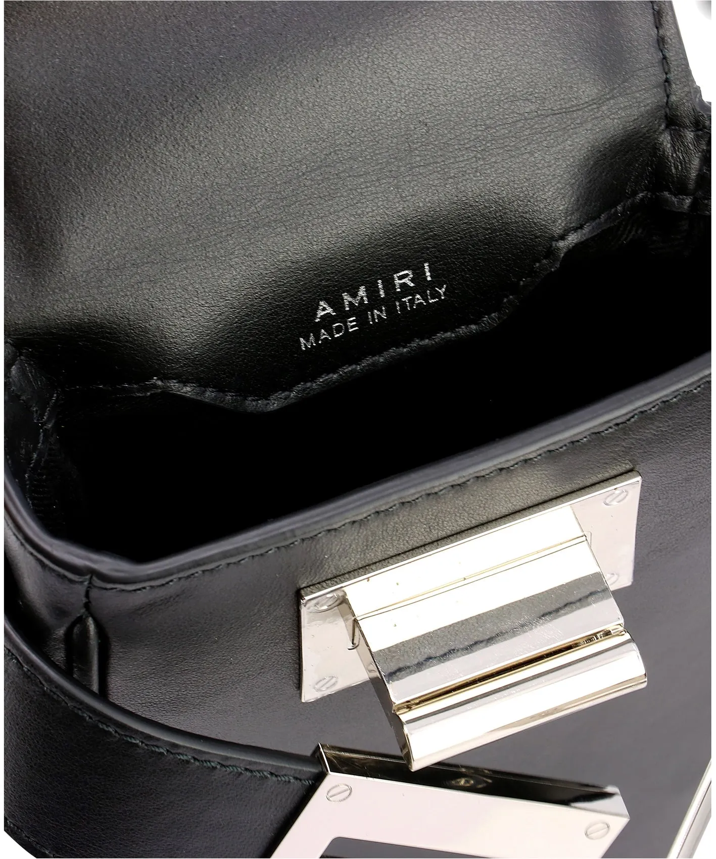 Amiri Logo Plaque Crossbody Bag