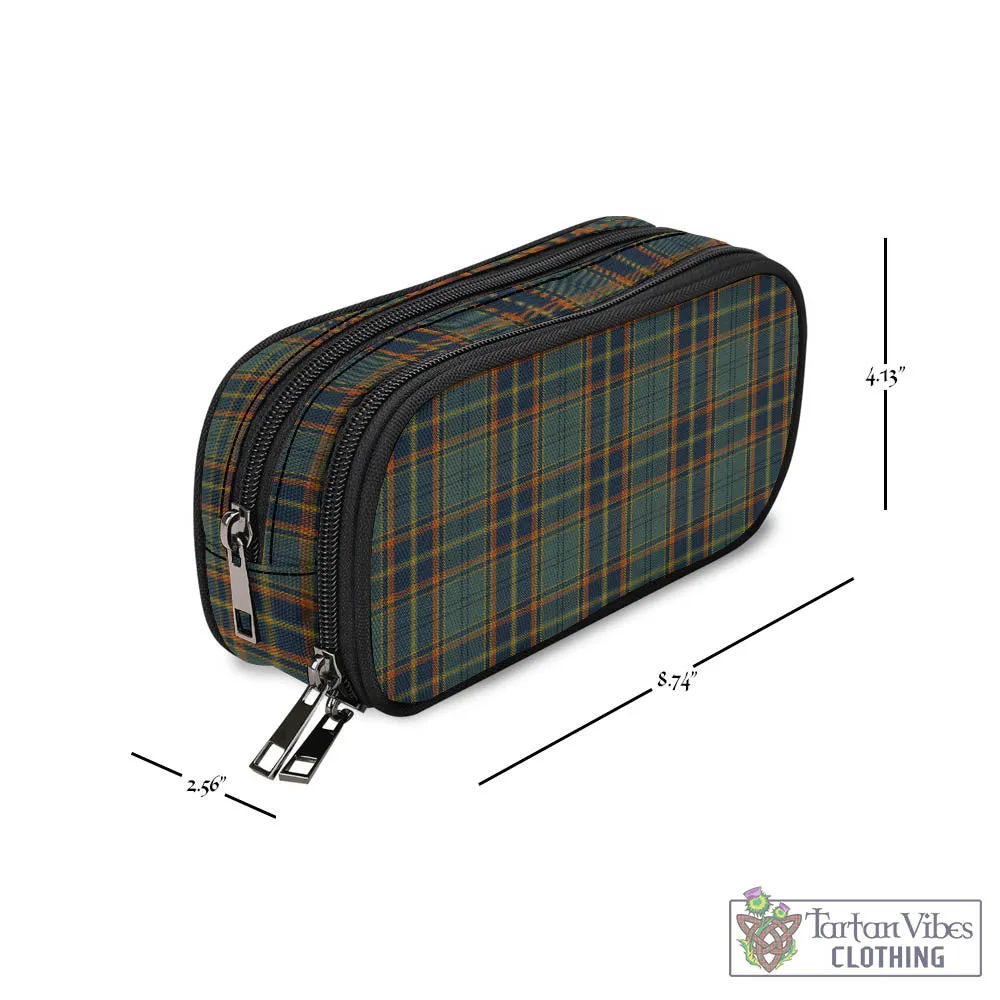 Antrim County Ireland Tartan Pen and Pencil Case