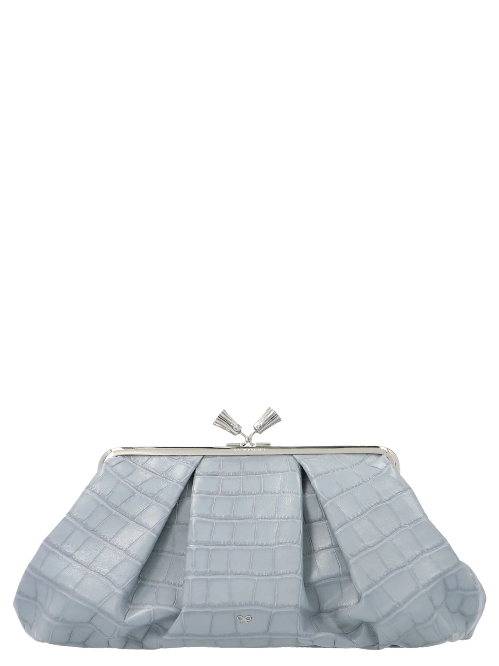 Anya Hindmarch Large Maud Tassel Clutch Bag