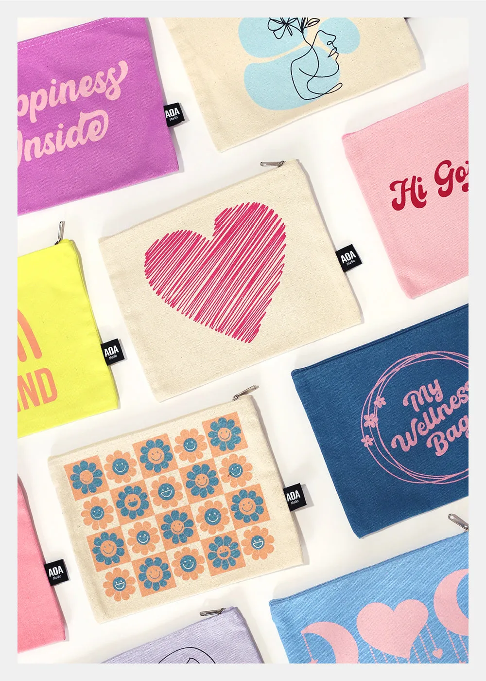 AOA Canvas Bag - Smileys