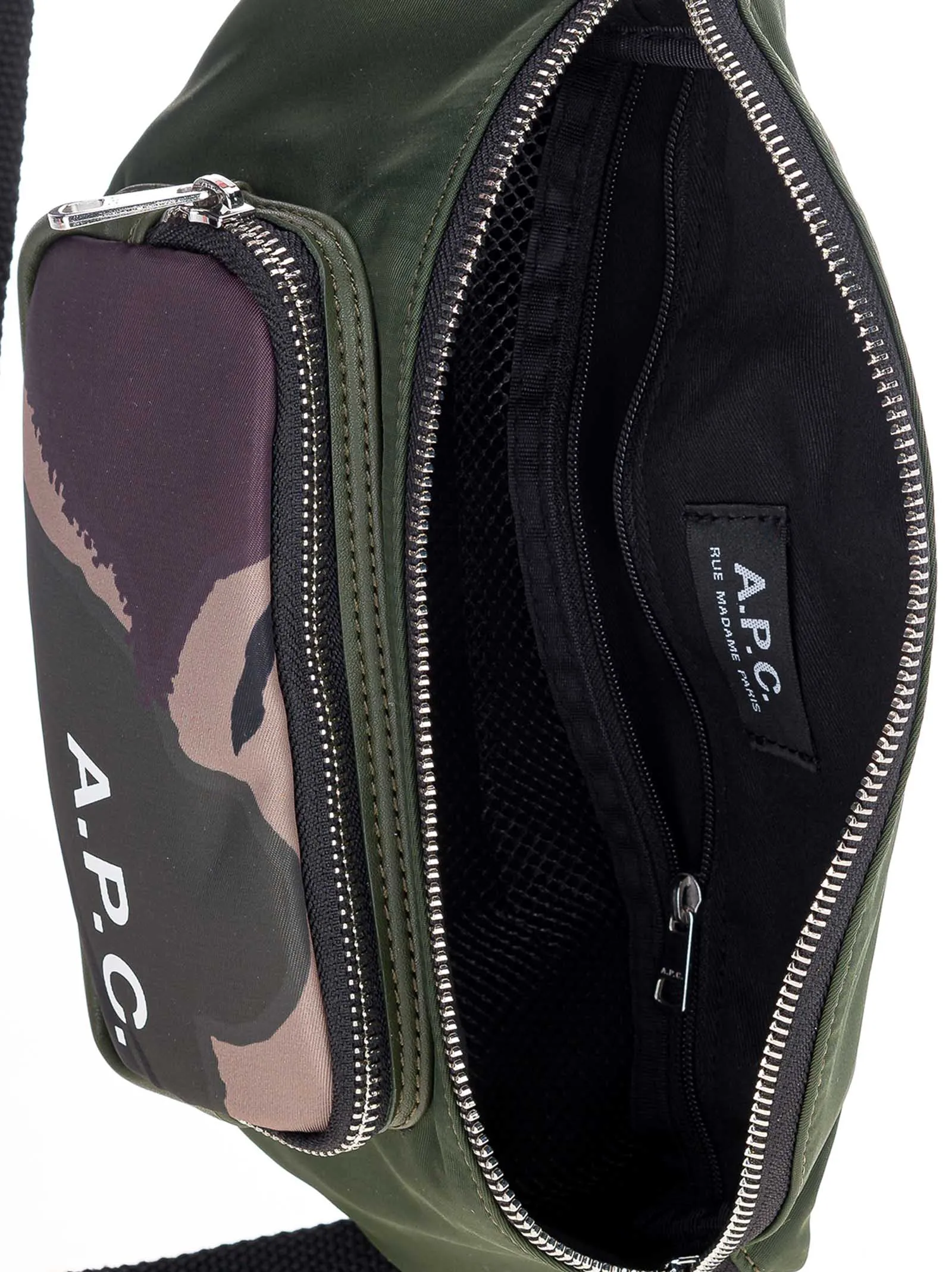 A.P.C Camden Camouflage Bum Bag