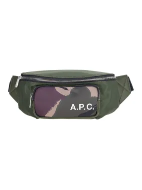 A.P.C Camden Camouflage Bum Bag