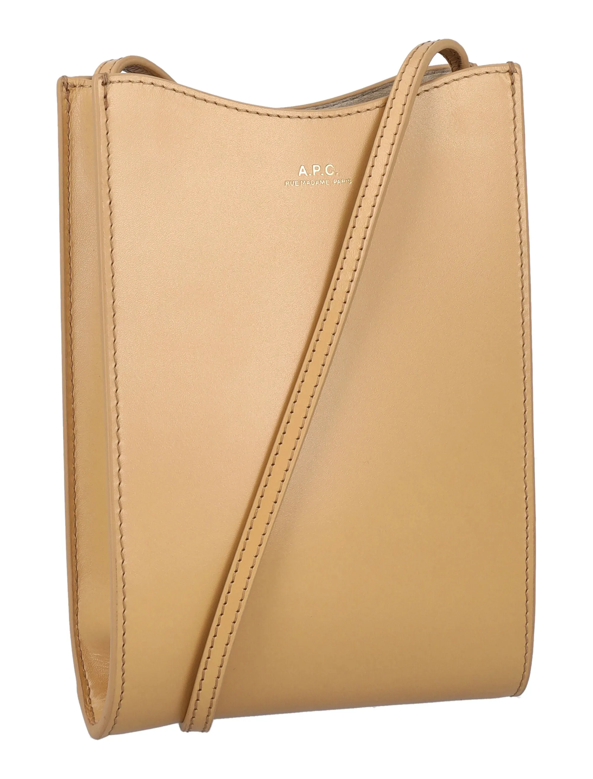 A.P.C. Jamie Logo Detailed Crossbody Bag