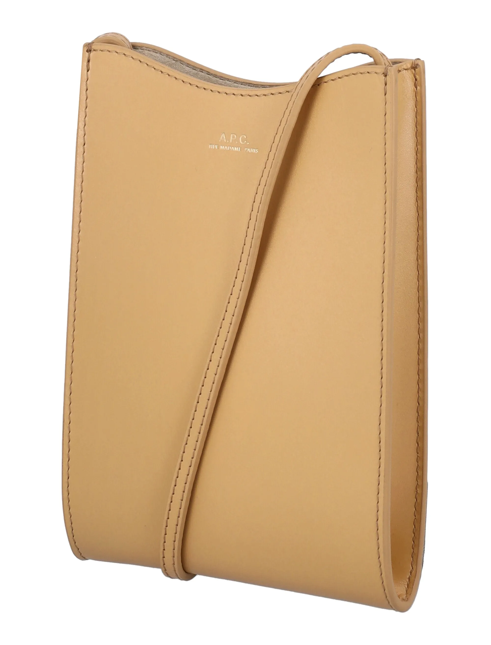 A.P.C. Jamie Logo Detailed Crossbody Bag