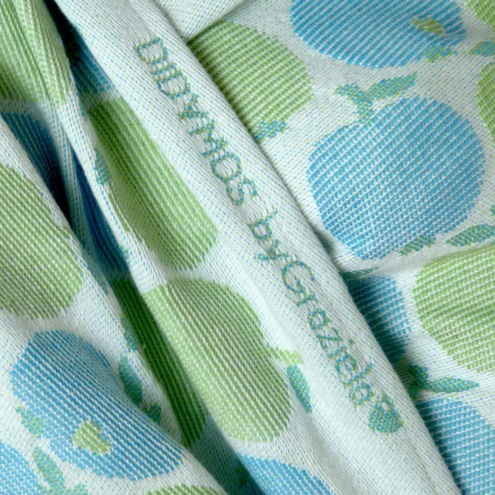 Apples Green DidyTai Mei Tai by Didymos
