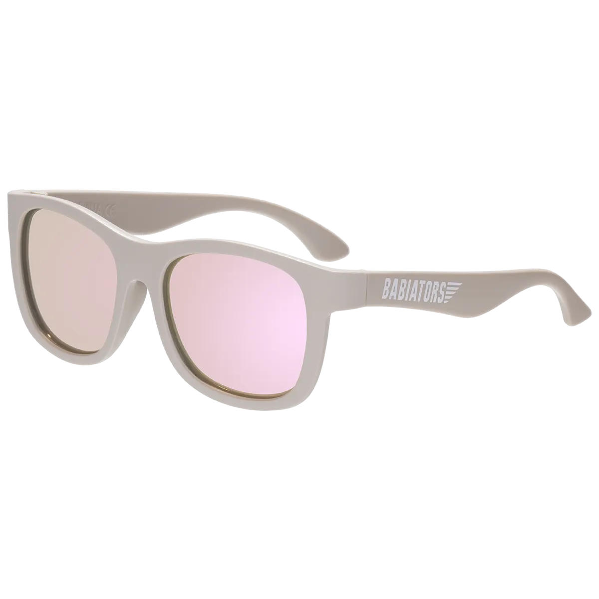 Babiators Kids Polarized Navigator Sunglasses Hipster w/ Mirrored Lens