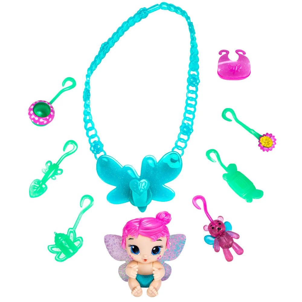 Baby Alive Glo Pixies Minis Carry 'N Care Necklace Sugar Sprinkle