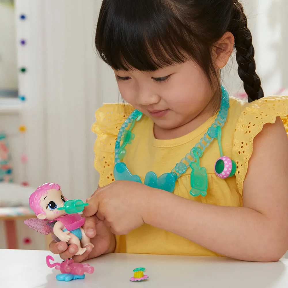 Baby Alive Glo Pixies Minis Carry 'N Care Necklace Sugar Sprinkle