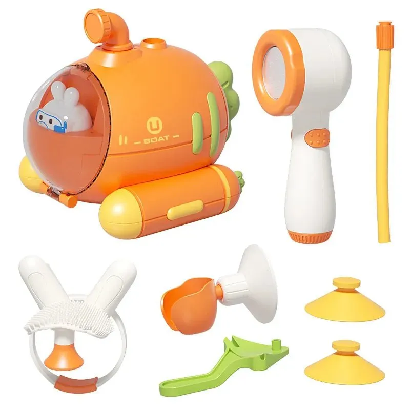 Baby Bathtub Shower - Portable Camping Shower Pump for Toddler Kid