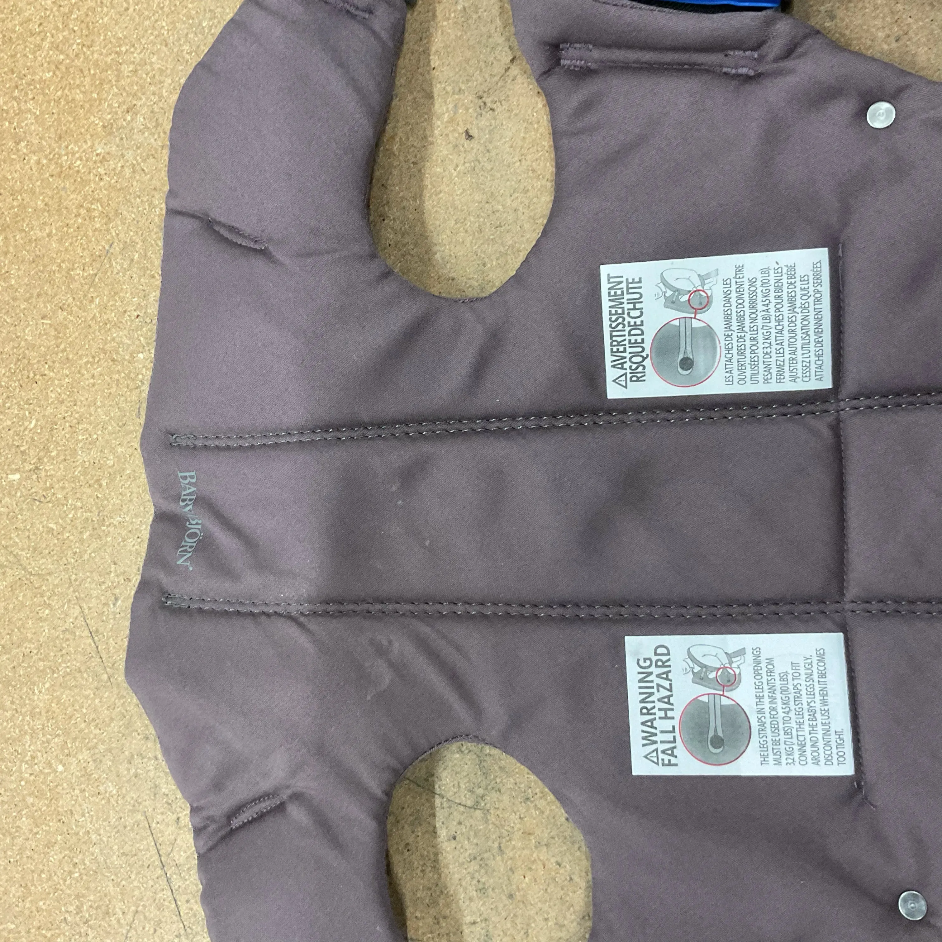 Baby Carrier Mini - Dark Purple / Cotton (See Description)