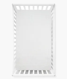 Baby Cot Sheet – Classic White Theme