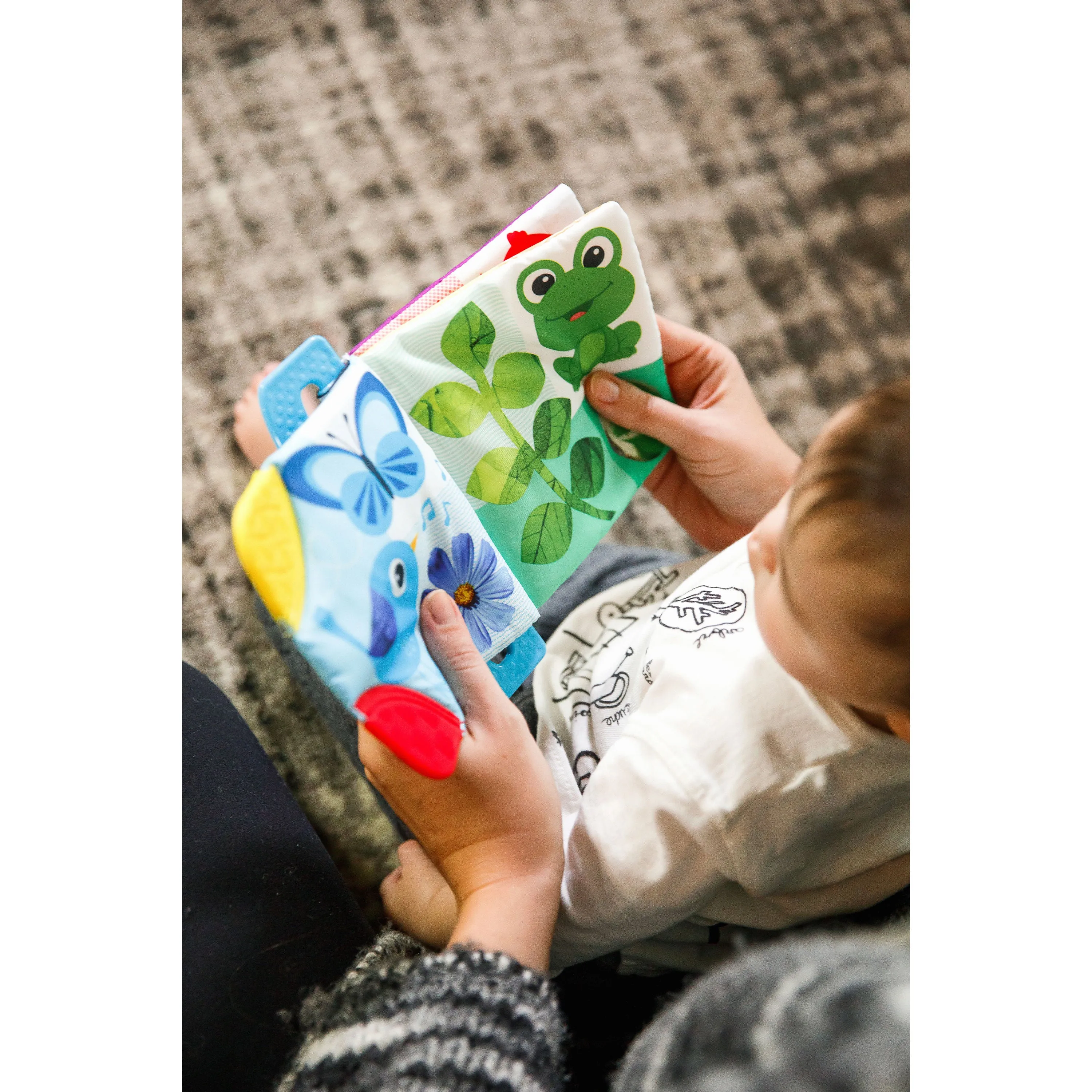 Baby Einstein Curious Explorers Teether Book Take-Along Toy