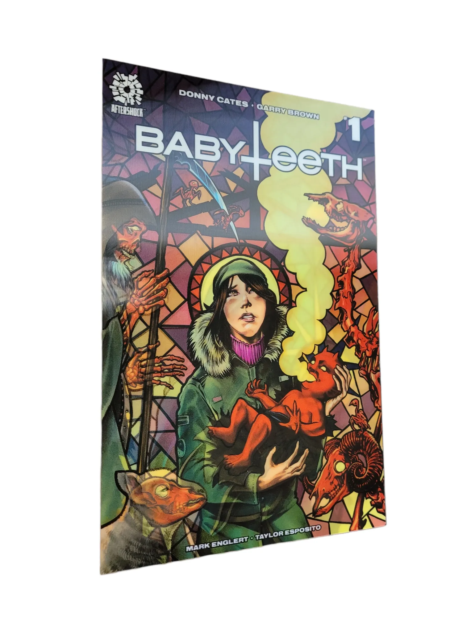 Babyteeth #1 Lenticular Variant/ Aftershock Comic/ Undone By Blood/ Baby Teeth (2017)