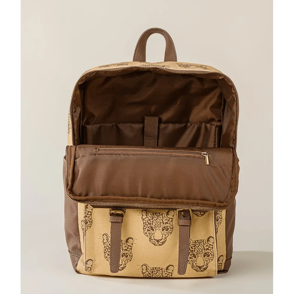 Backpack & Pencil Case Set - Wild Cat