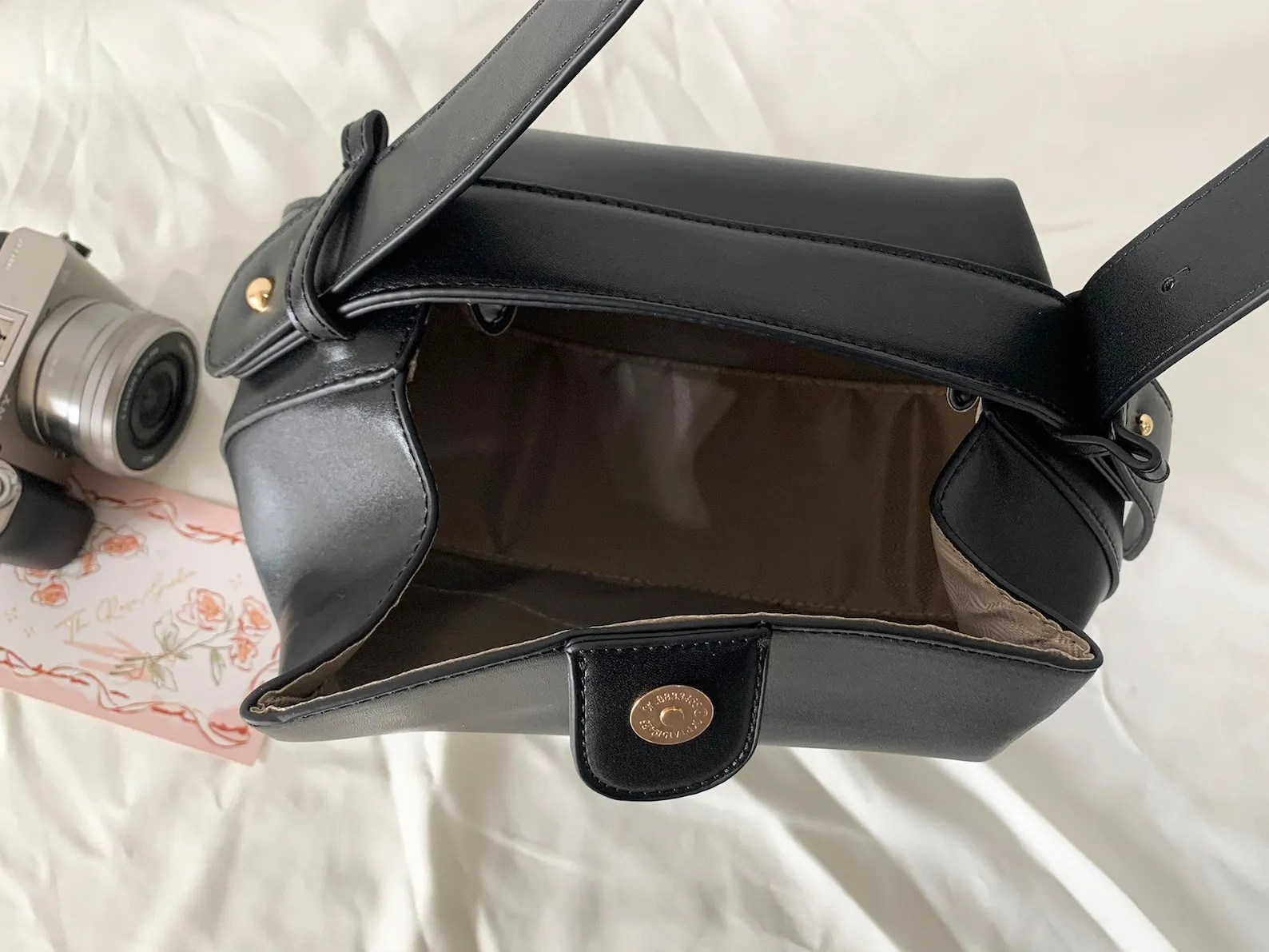 bag shoulder real leather