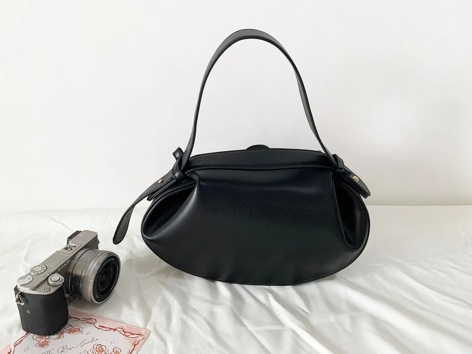 bag shoulder real leather