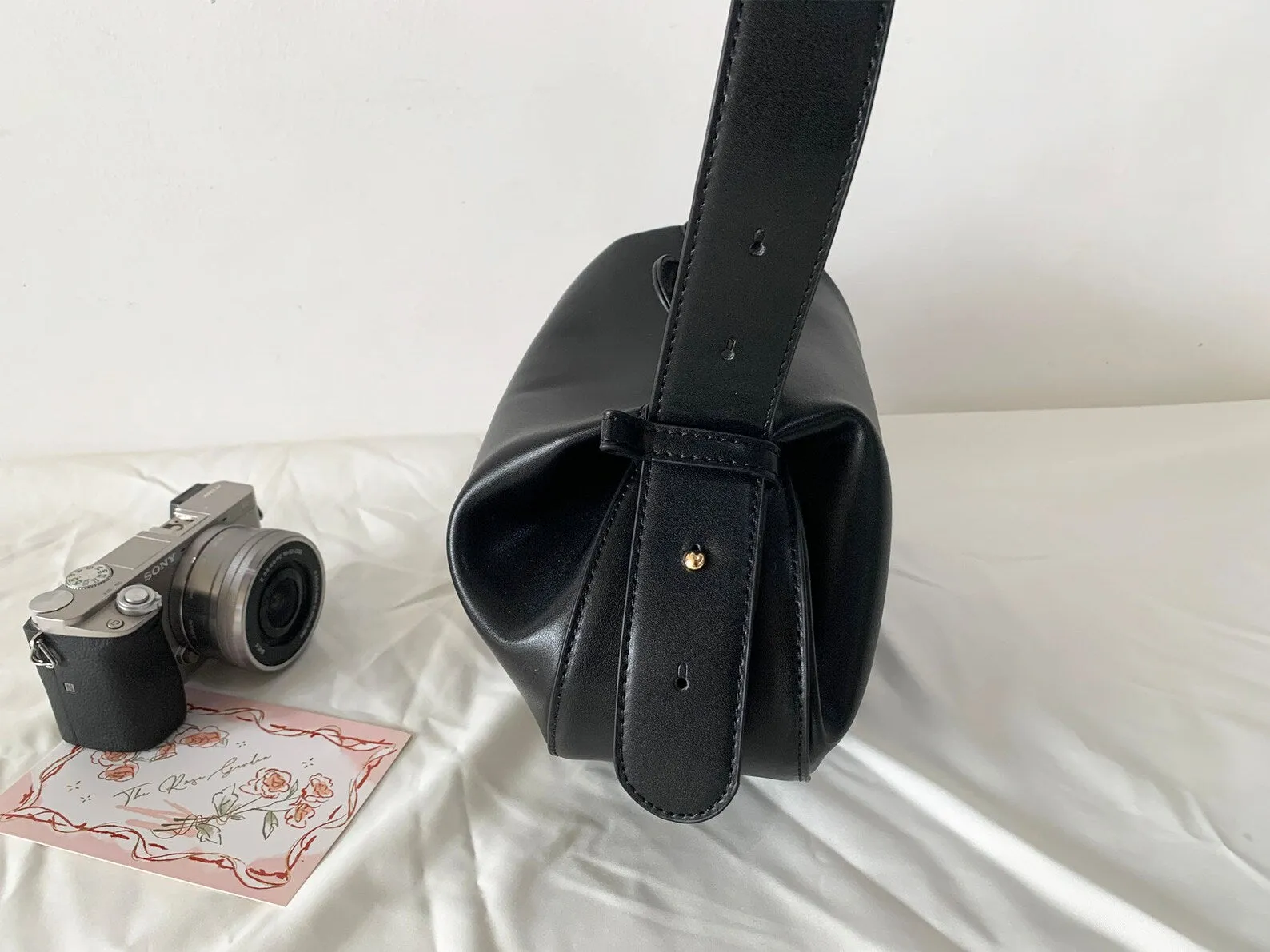 bag shoulder real leather
