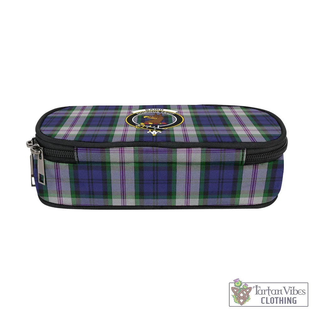 Baird Dress Tartan Pen and Pencil Case with Family Crest