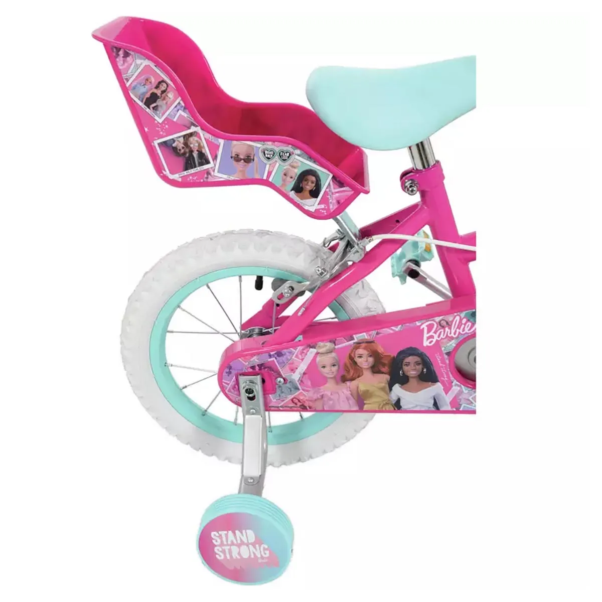 Barbie 14" Bike with Removable Stabilisers