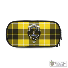 Barclay Dress Modern Tartan Pen and Pencil Case with Family Crest