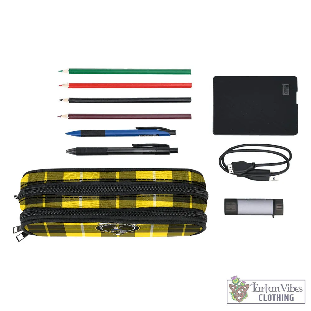 Barclay Dress Modern Tartan Pen and Pencil Case with Family Crest