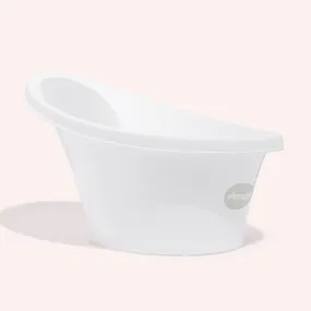 Bath with Plug - White
