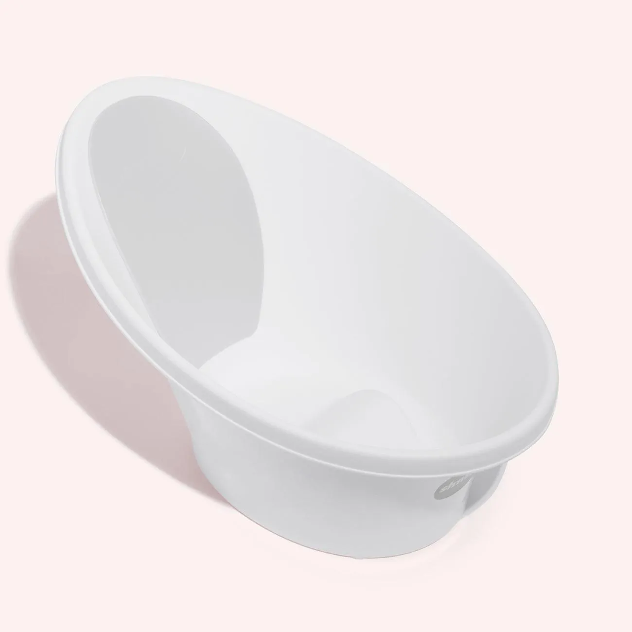 Bath with Plug - White