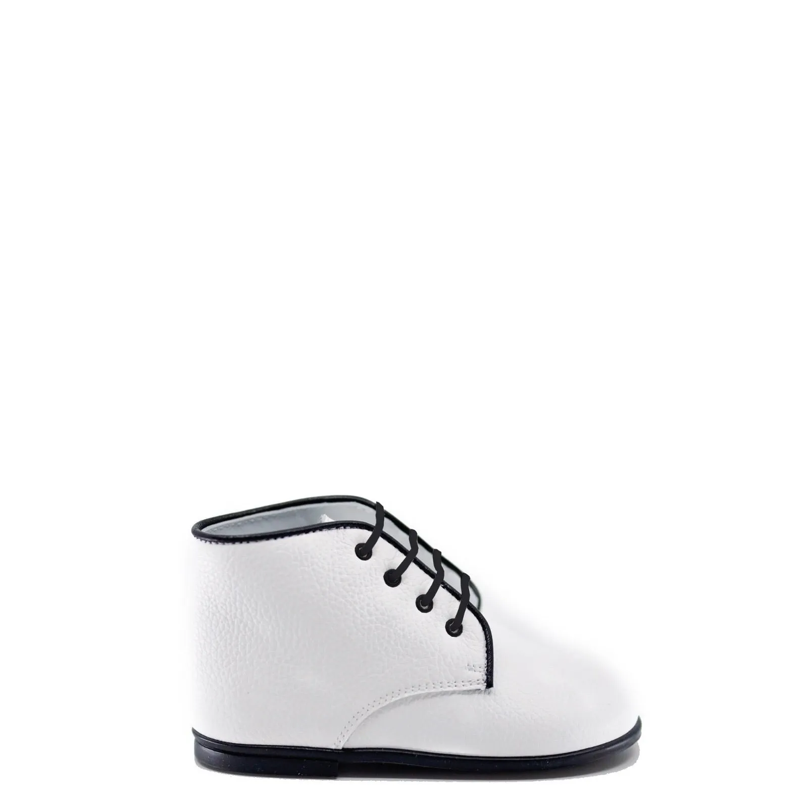 Beberlis White Textured Baby Bootie