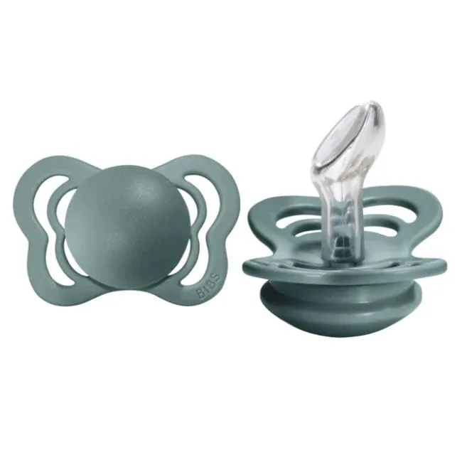 Bibs Couture Ortho Silicone Pacifier 2pk - Island Sea