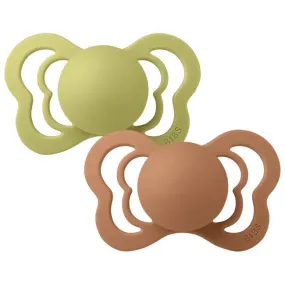 Bibs Couture Ortho Silicone Pacifier 2pk - Meadow & Earth