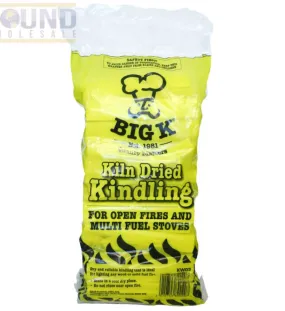 Big K Kiln Dried Kindling wood bag