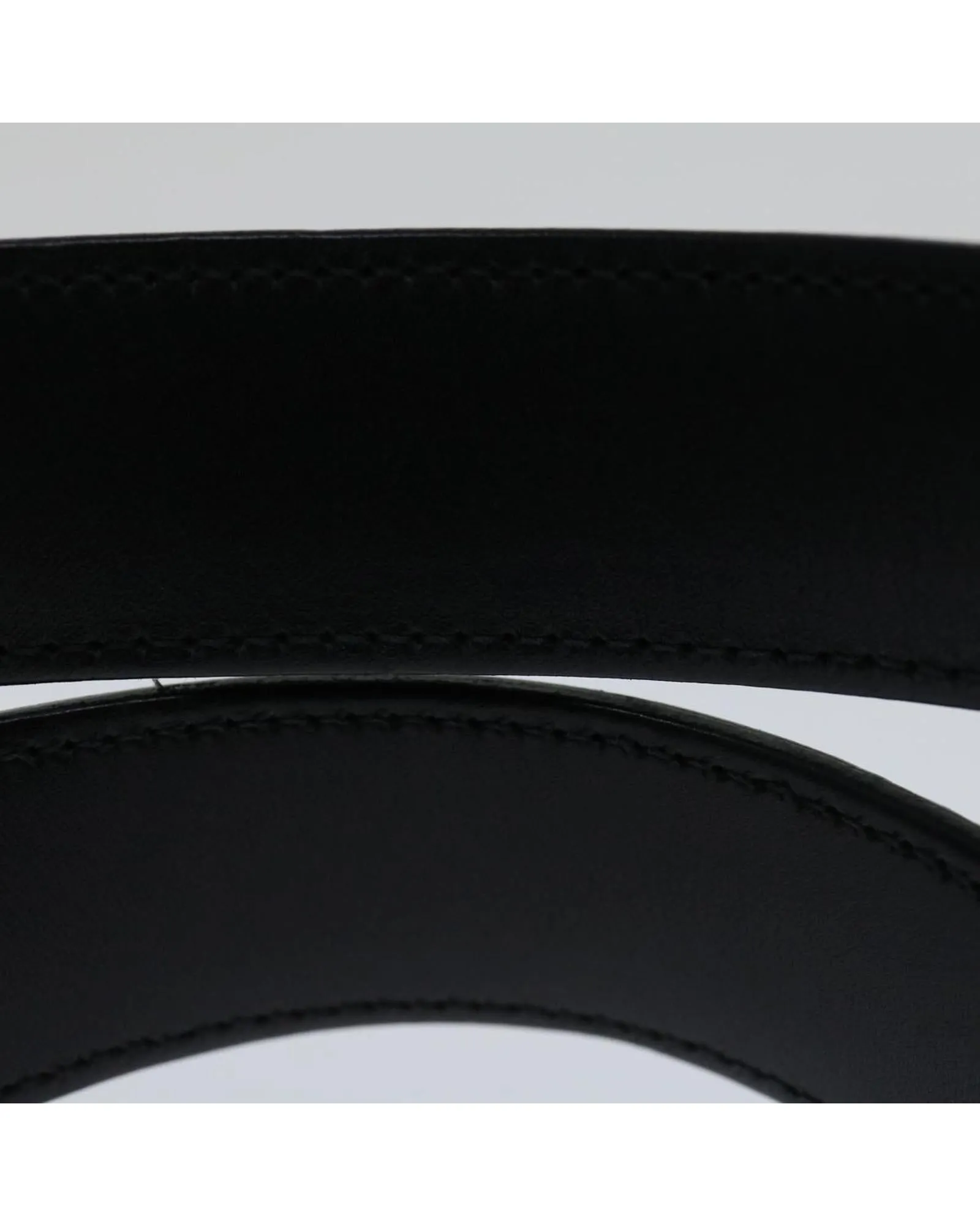 Black Leather Hand Bag by Italian Designer