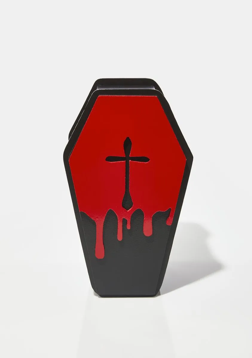 Bloody Coffin Makeup Palette Holder