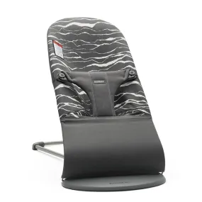 Bouncer Bliss, Cotton - Anthracite Landscape