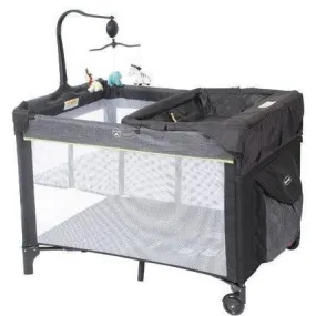 Britax Steelcraft 4-in-1 Denim Portable Cot