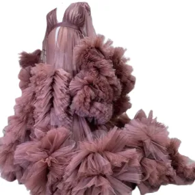 Butterfly Sleeve Gown