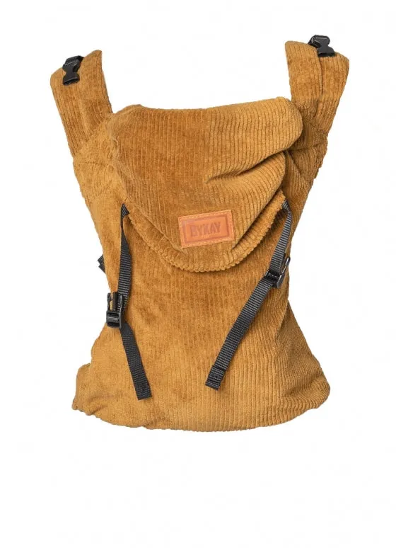 ByKay Draagzak Click Carrier Classic Ribbed Mustard*