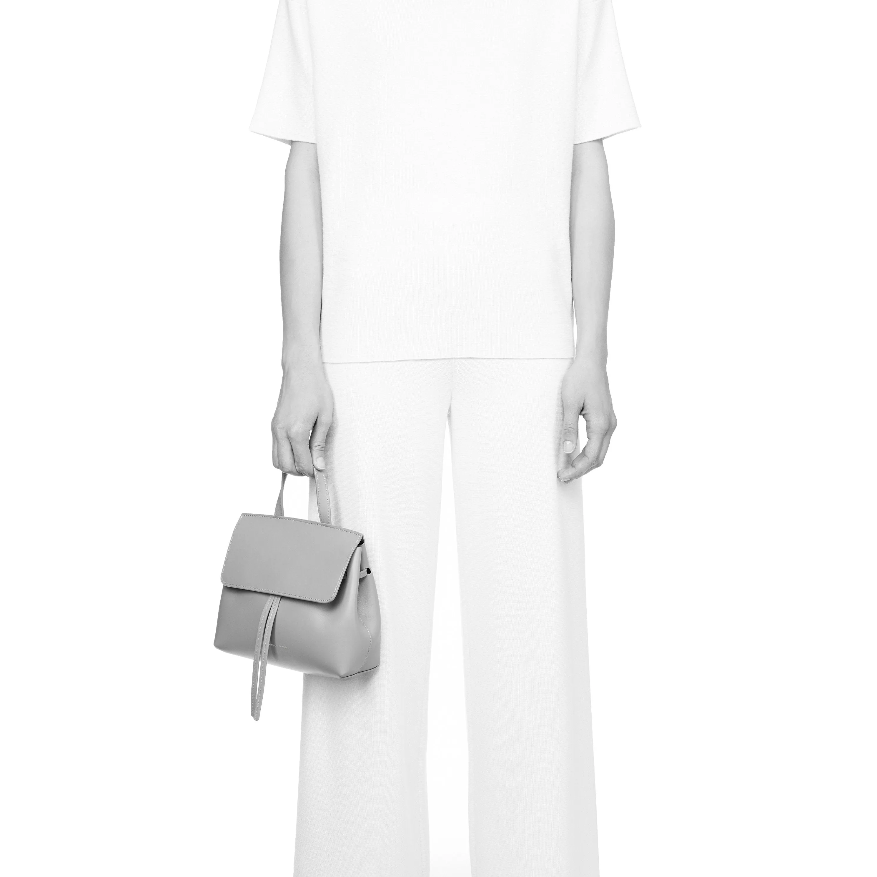 Calf Mini Mini Lady Bag - Flamma